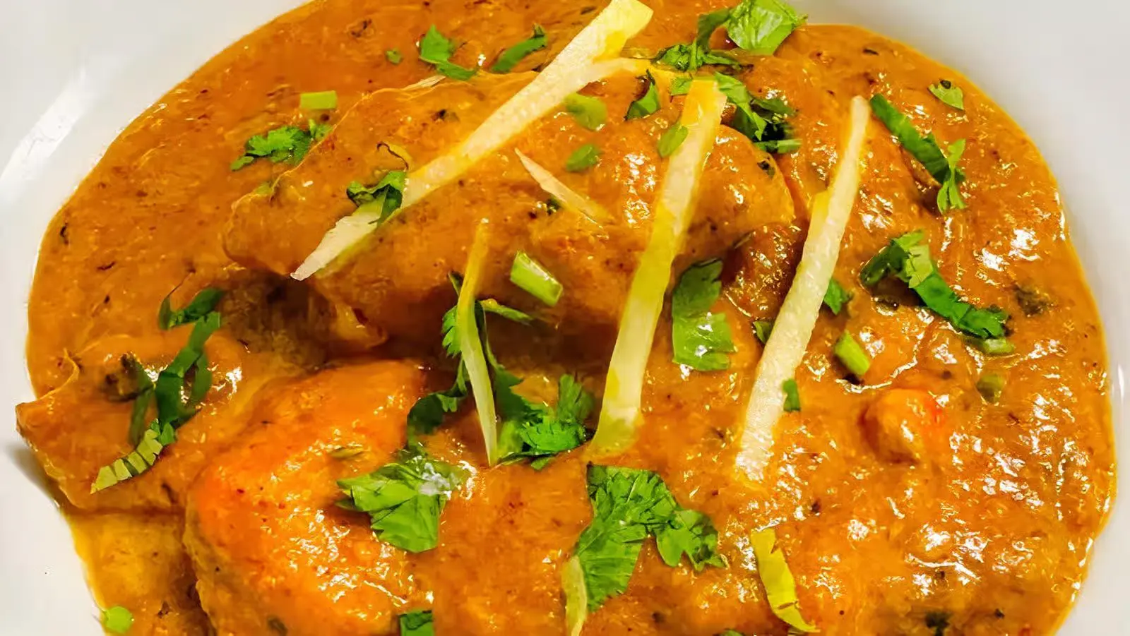 Delicious chicken tikka masala at Spicy Delight Indian Bistro & Bar in Edmonton, AB