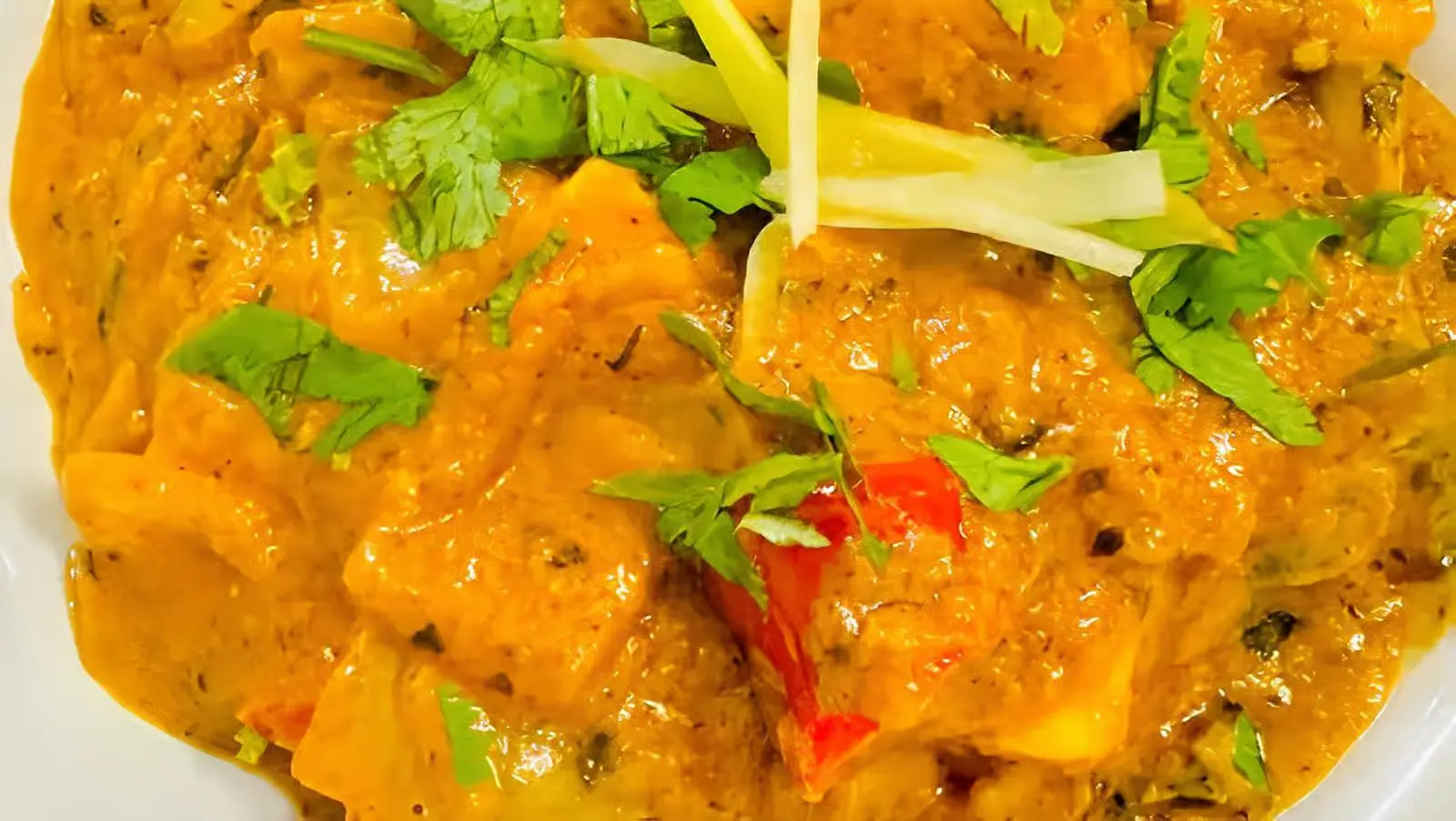 Delicious karahi paneer at Spicy Delight Indian Bistro & Bar in Edmonton, AB